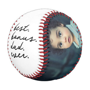 Balle De Baseball Bonne Fête des pères Meilleur Bonus Papa Jamais Pe