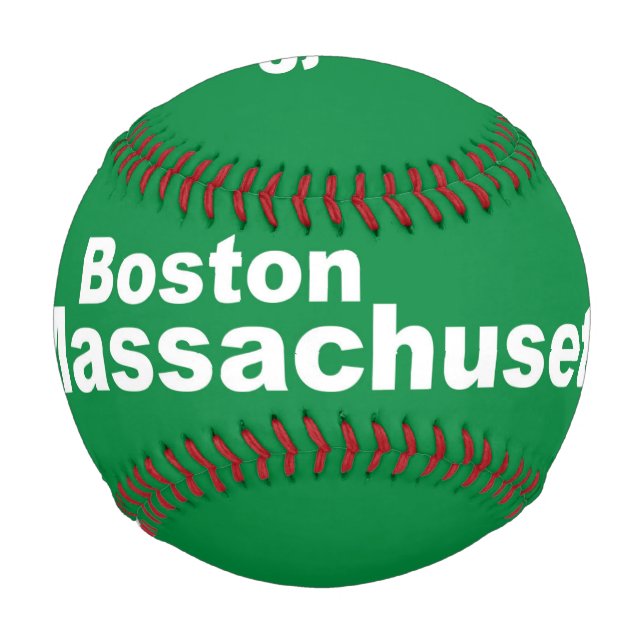 Balle De Baseball Boston, Massachusetts Baseball (Devant)