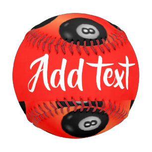 Balle De Baseball Boules de piscine rouge motif