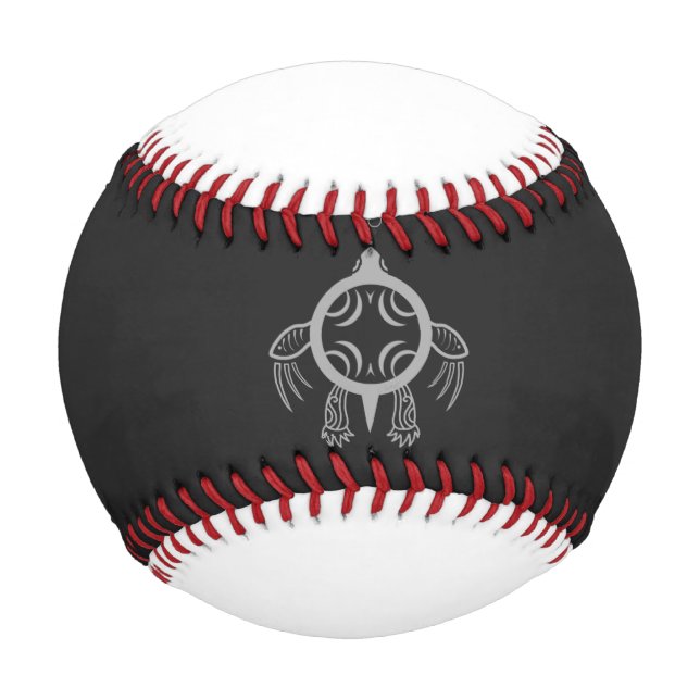 Balle De Baseball Bulles de tortues marines (Devant)