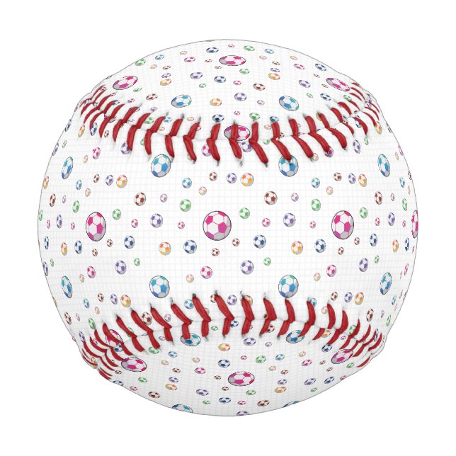 Balle De Baseball But Motif de football (Devant)