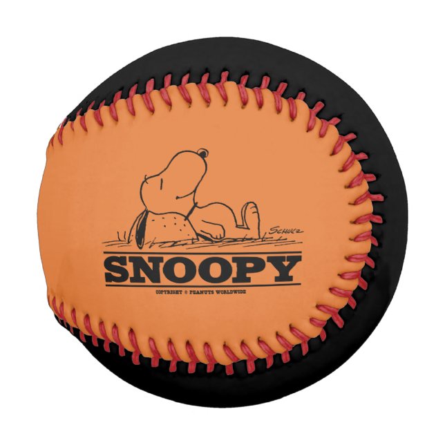 Balle De Baseball cacahuètes | Snoopy Reest Break (Devant Droite)