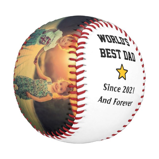 Balle De Baseball Cadeau de baseball Fête des pères/anniversaire per (Angle)