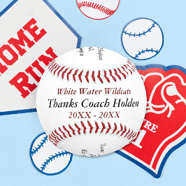Balle De Baseball Cadeaux de Merci de base-ball personnalisés