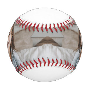 Balle De Baseball Calligraphie intemporelle Photo Bonus Maman Fête d