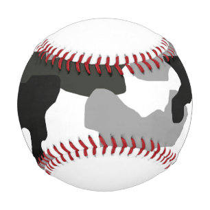 Balle De Baseball Camouflage gris urbain n° 15 imprimé