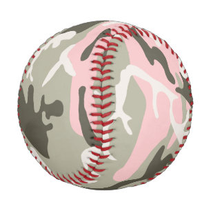 Balle De Baseball Camouflage rose et vert, Militaire, Armée