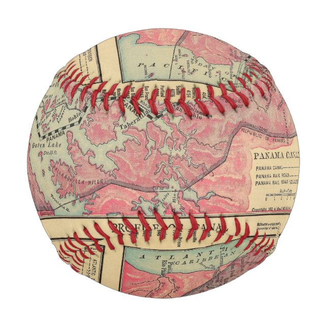 Balle De Baseball Canal de Panama (Devant)