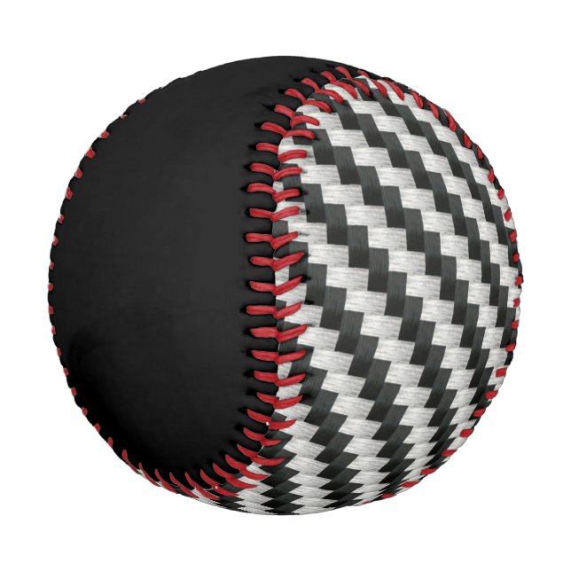 Balle De Baseball Carbone (Angle)