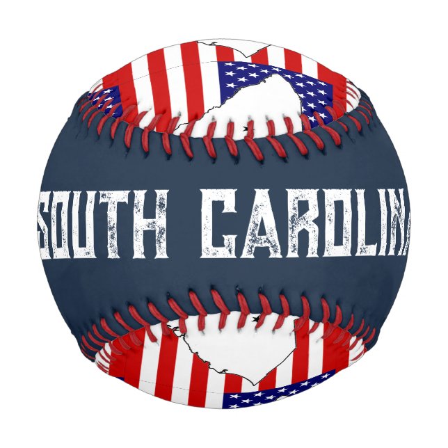 BALLE DE BASEBALL CAROLINA DU SUD (Dos)