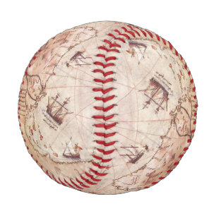 Balle De Baseball Carte de l'Ancien Monde de Piri Reis