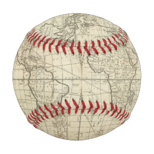 Balle De Baseball Carte du monde 2