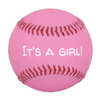 Balle De Baseball C'est une fille Révéler le genre Baseball