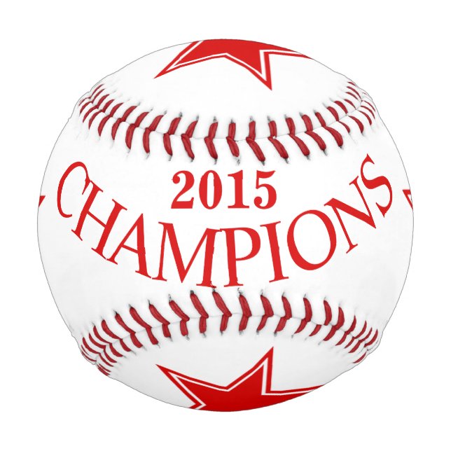 Balle De Baseball Championnat Allstars Keepsaké personnalisé (Dos)
