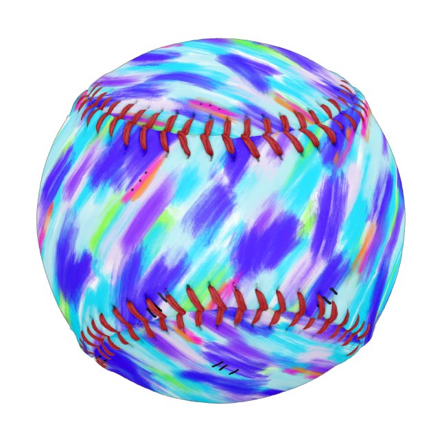 Balle De Baseball Chaos coloré (Devant)