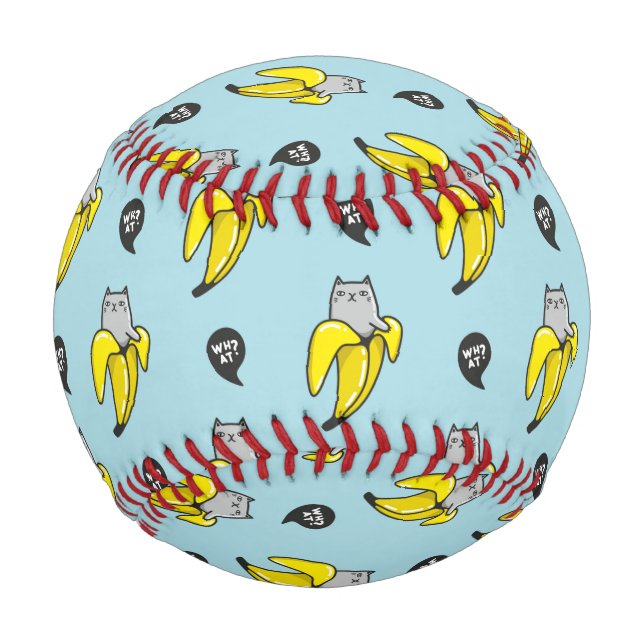 Balle De Baseball Chat en banane (Devant)