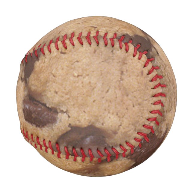 Balle De Baseball Chocolat Chip Cookie Nouveauté (Devant Droite)