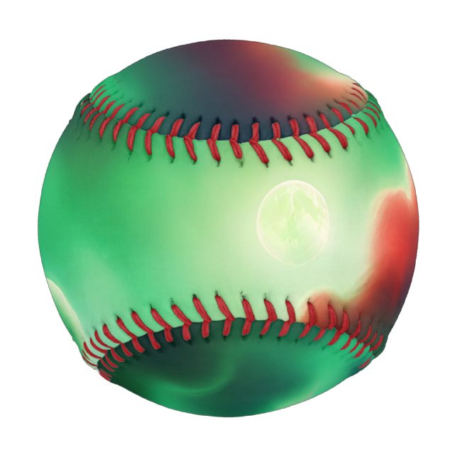 Balle De Baseball ciel vert (Devant)