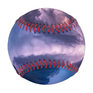 Balle De Baseball Cieux orageux