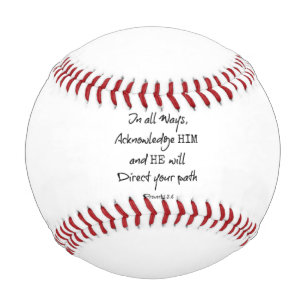 Balle De Baseball Citation de versets bibliques inspirants