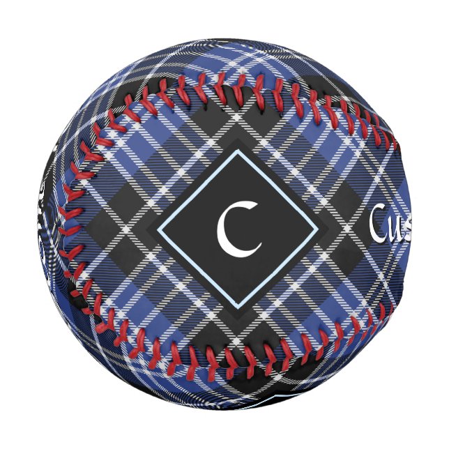 Balle De Baseball Clan Clark Tartan (Devant Gauche)