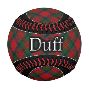 Balle De Baseball Clan Duff MacDuff Scottish Dream Tartan