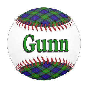 Balle De Baseball Clan Gunn Scottish Tartan Dreams Baseball