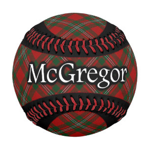 Balle De Baseball Clan MacGregor McGregor Scottish Tartan