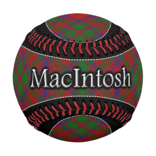 Balle De Baseball Clan MacIntosh MacKintosh Scottish Dream Tartan