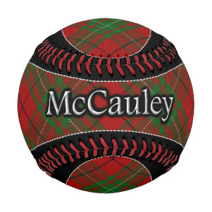 Balle De Baseball Clan McCauley MacAulay Scottish Dream Tartan