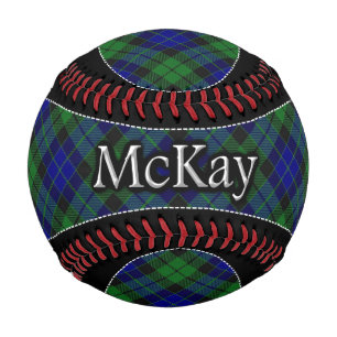 Balle De Baseball Clan McKay MacKay Scottish Dream Tartan