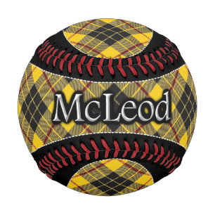 Balle De Baseball Clan McLeod MacLeod Scottish Dream Tartan