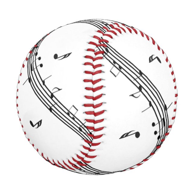 Balle De Baseball Climactic G Clef Music (Angle)
