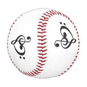 Balle De Baseball Coeur du design musical