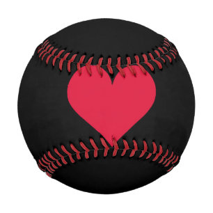 Balle De Baseball Cœur Saint-Valentin Amour Cœur