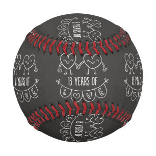Balle De Baseball Coeurs de la calèche du 13e anniversaire