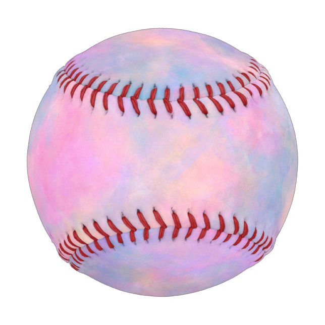 Balle De Baseball Combinaison géniale de couleurs pastel (Devant)