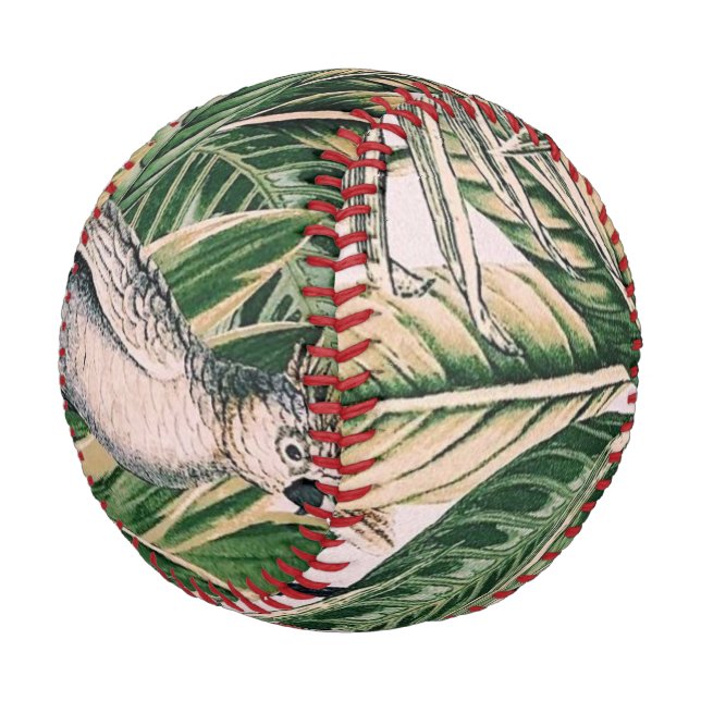 Balle De Baseball Conception des îles tropicales (Angle)