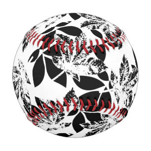 Balle De Baseball Conception florale Vingt et un