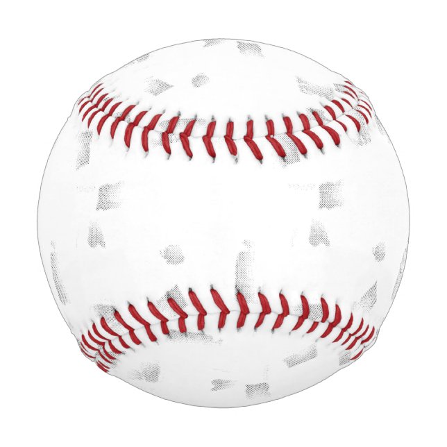 Balle De Baseball conception horizontale Seize (Devant)