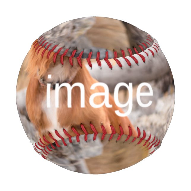 BALLE DE BASEBALL CONCEVEZ VOTRE PROPRE (Devant)