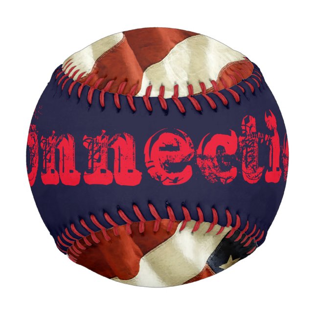 Balle De Baseball Connecticut (Dos)