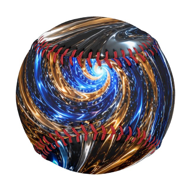 Balle De Baseball Cosmic Metal Vortex 3D  (Devant)