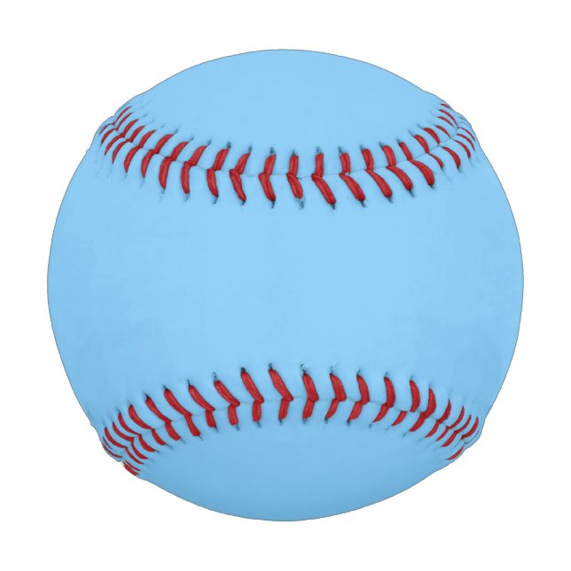 Balle De Baseball Couleur solide bleu ciel clair (Devant)
