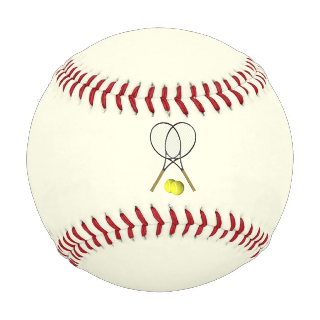 Balle De Baseball Crème double de tennis (Devant)