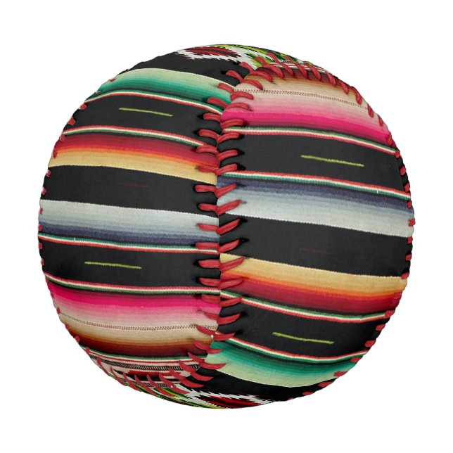 Balle De Baseball Cuisine mexicaine traditionnelle espagnole Serape  (Angle)