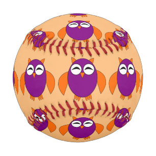 Balle De Baseball Cute Halloween Owl Baseball
