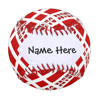 Balle De Baseball Danmark óg Dannebrog Personnalisé en mosaïque 