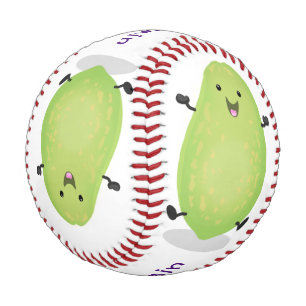 Balle De Baseball dessin de la patte papaye de Cute kawaii