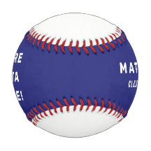 Diplôme de baseball Keepsaké cadeau